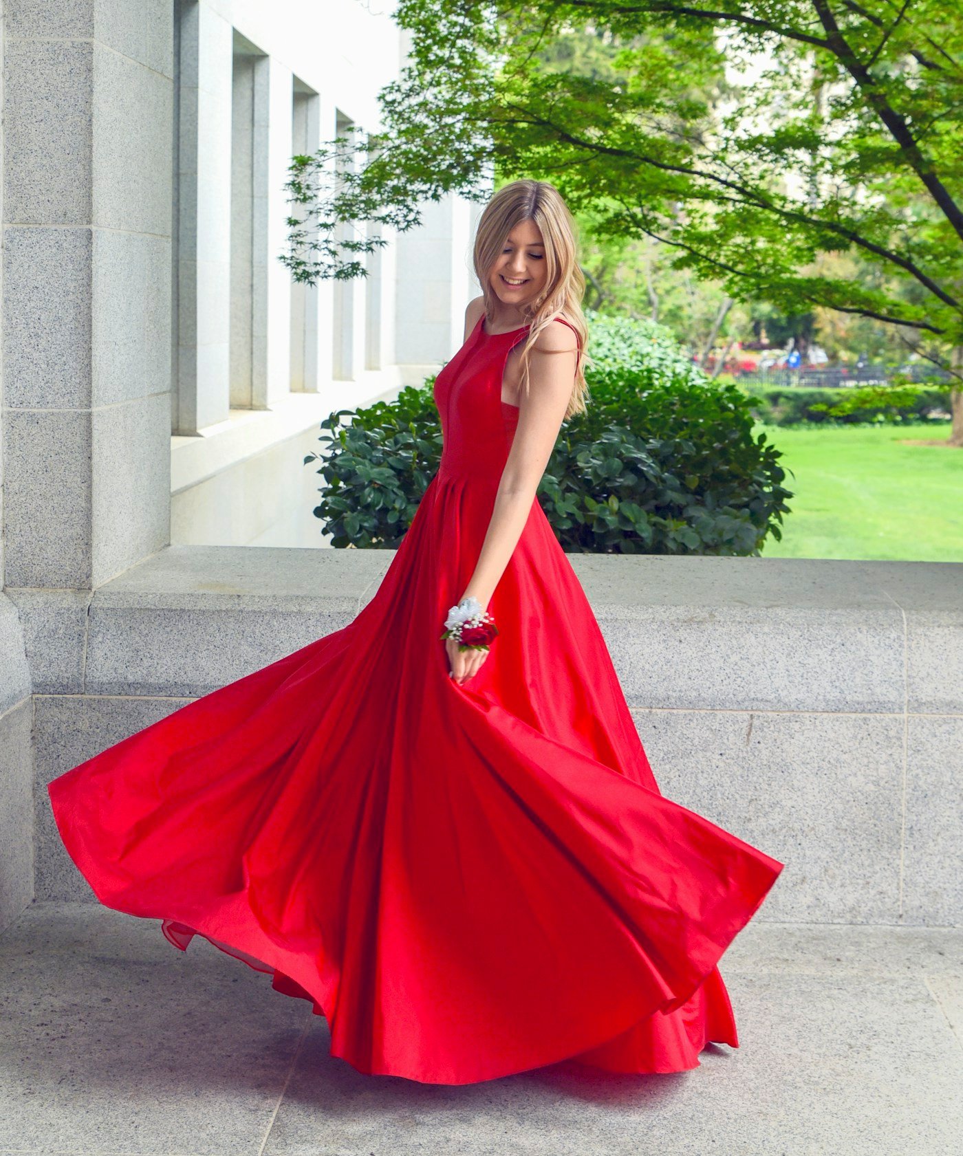 Elegant evening dress